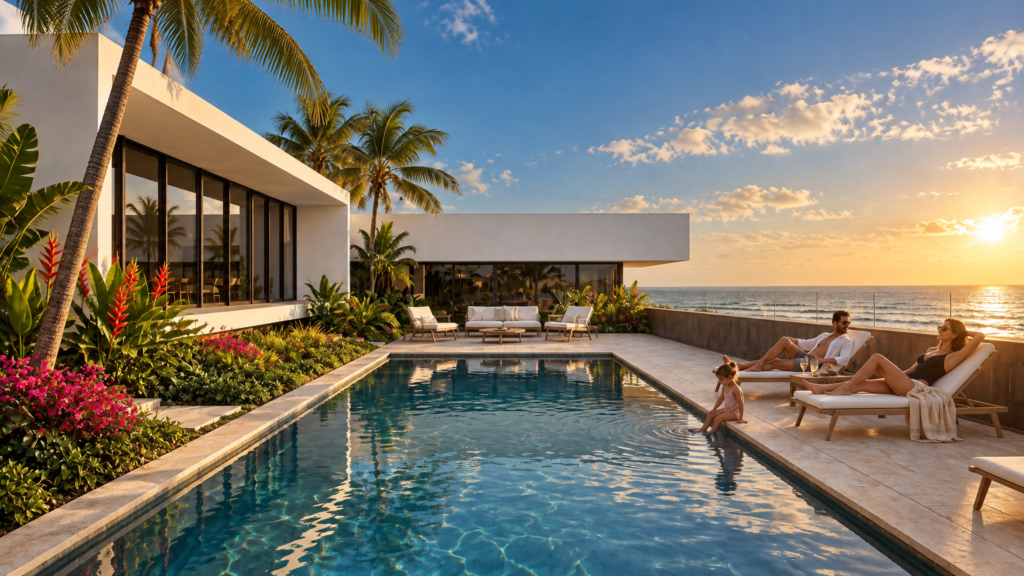 Sangano, piscina e terraço